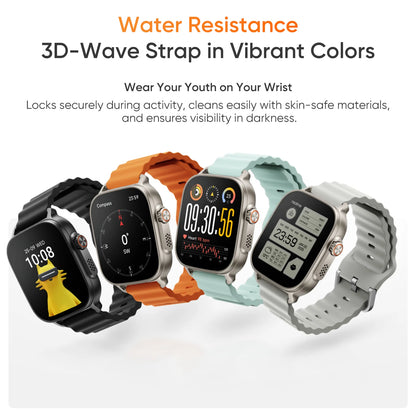 Realme Watch 5 – Montre Connectée GPS AMOLED 1,97" | 108 Sports | Autonomie 14 Jours