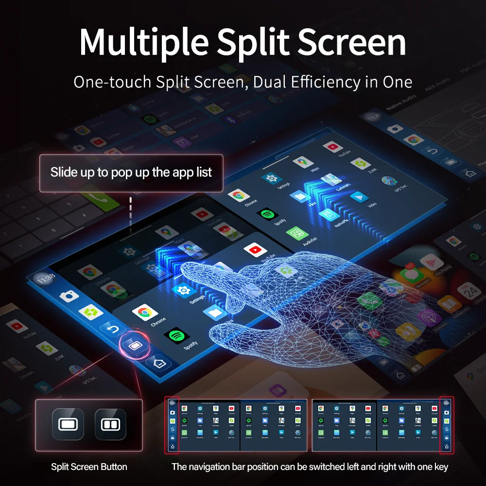 Dashcam Rétroviseur Imagebon M70 11.4" Android 14 8+128Go CarPlay 4G