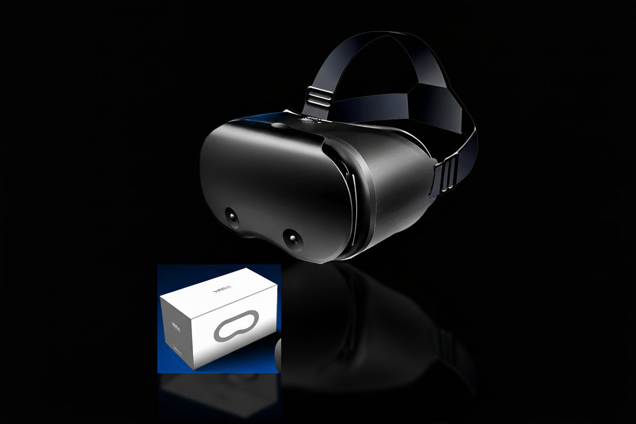 Casque VR 3D Premium avec Lentilles Optiques – Réalité Virtuelle pour iPhone & Android
