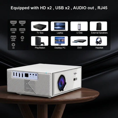 Vidéoprojecteur ThundeaL TD95W Full HD Android | Wi-Fi 6 & Autofocus