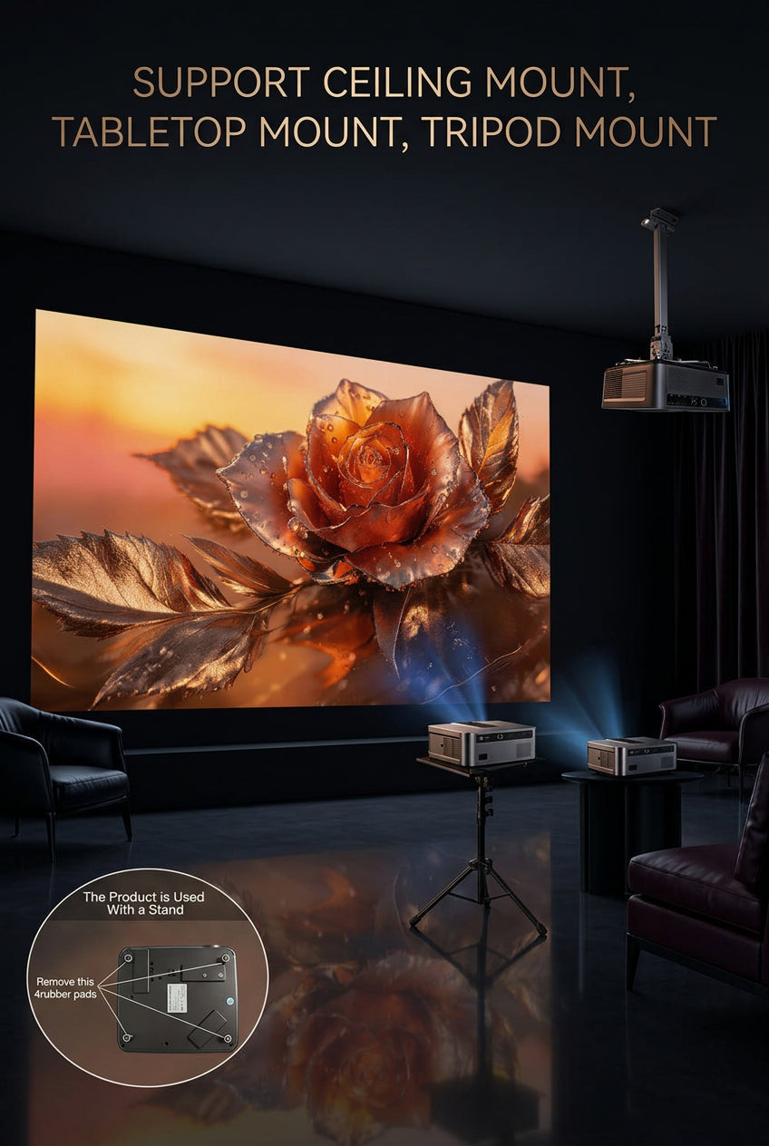 Vidéoprojecteur ThundeaL TD98 Mini Full HD – Android, Wi-Fi 6 et 2 300 ANSI