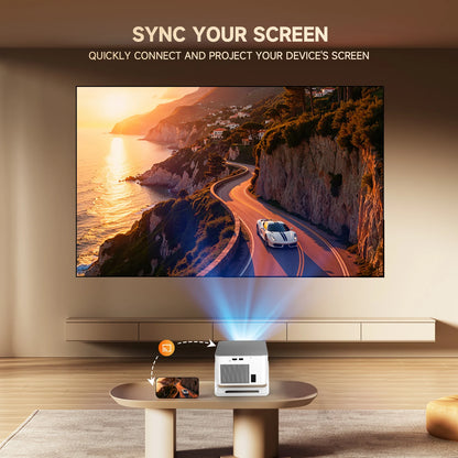 Magcubic HY350Max – Vidéoprojecteur 900 ANSI | 1080P Natif | 8K | Android 14 | Wi-Fi 6 | Autofocus