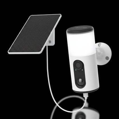 Pack 2 Caméras Solaires ANRAN Projecteur LED Détection IA Vision Nocturne