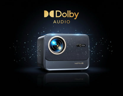 Vidéoprojecteur Wimius 4K Netflix Certifié 30000 Lumens - Full HD 1080P WiFi 6 Auto Focus Dolby Audio - Home Cinéma Daylight Premium