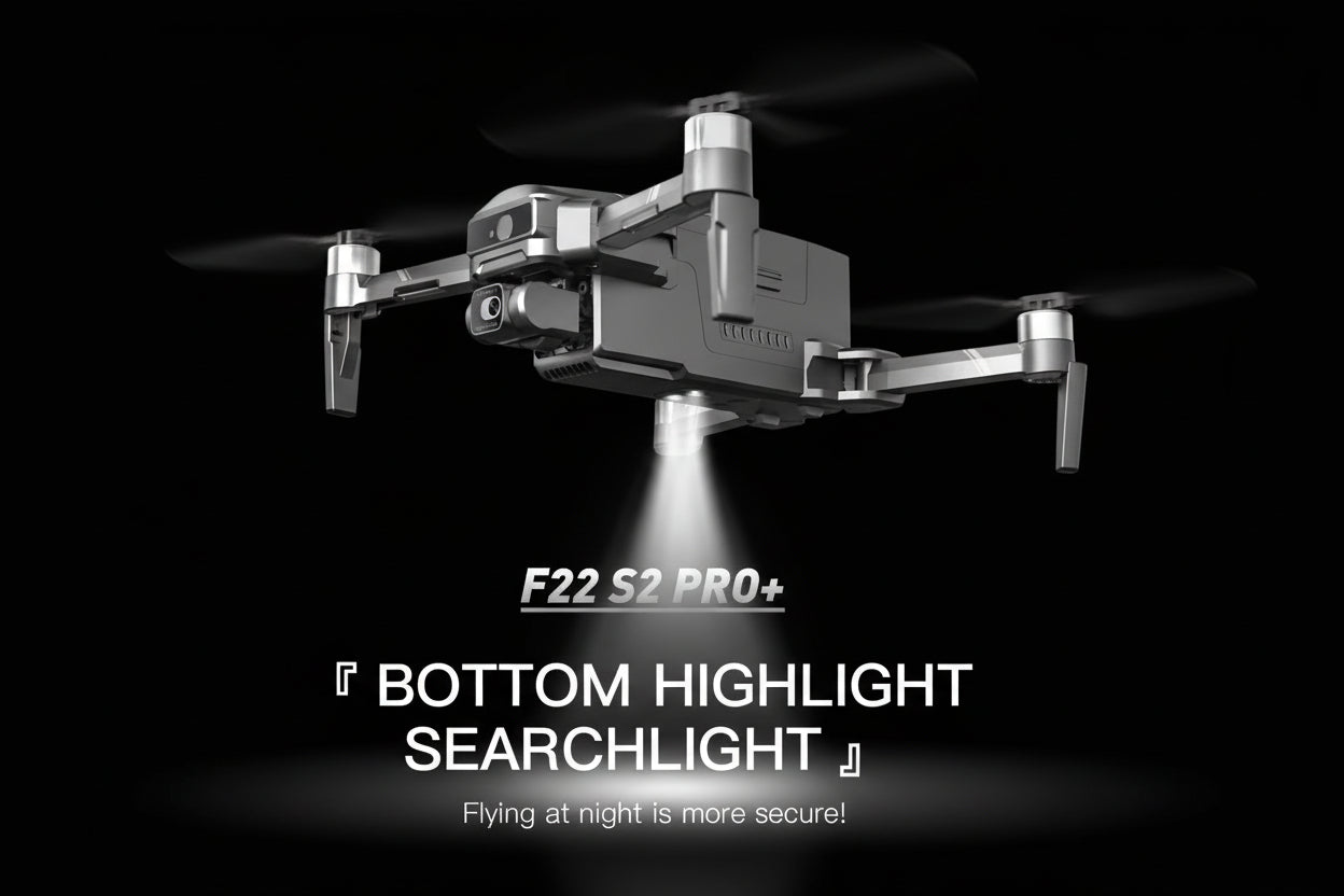 F22 S2 XR PRO+ GPS – Drone 4K EIS avec Nacelle 2 Axes et Évitement d'Obstacles