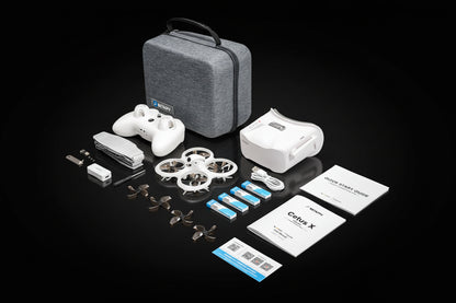 Kit Drone FPV BETAFPV Cetus X Racing + Radiocommande 3CH + Lunettes VR03 - Quadricoptère Immersif Débutant