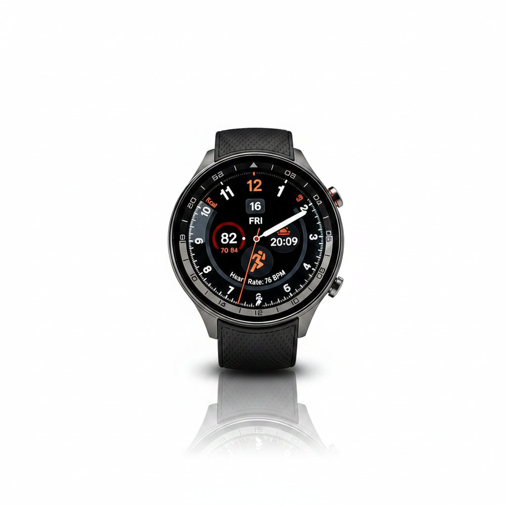 OnePlus Watch 2R – Montre Connectée AMOLED 1,43" | Snapdragon W5 | 100h d'autonomie | Wear OS