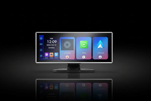 Dashcam Rétroviseur SRNUBI 11.26" CarPlay Android Auto 4K - Double Caméra DVR GPS WiFi Bluetooth - Écran Tactile HD