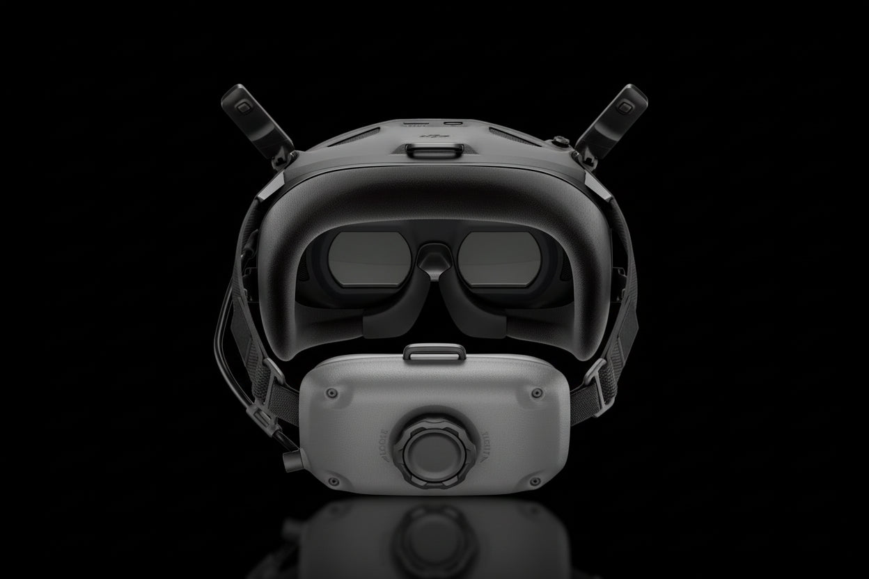 Lunettes FPV DJI Goggles N3 1080p Écran Ultra Large Streaming Sans Fil