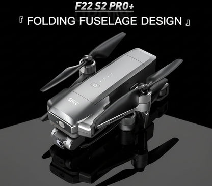 F22 S2 XR PRO+ GPS – Drone 4K EIS avec Nacelle 2 Axes et Évitement d'Obstacles