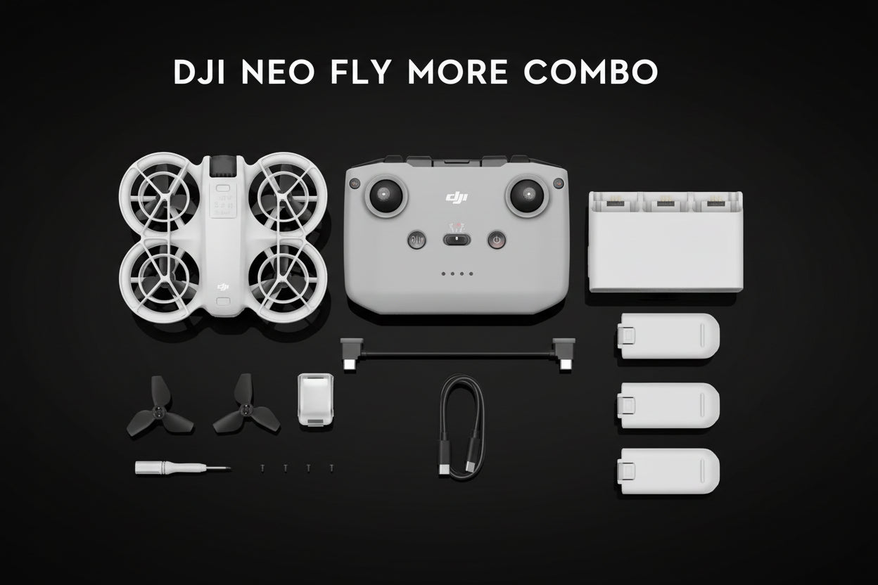 Drone DJI Neo Motion Fly More Combo 4K 135g - Motion Controller 3 Batteries