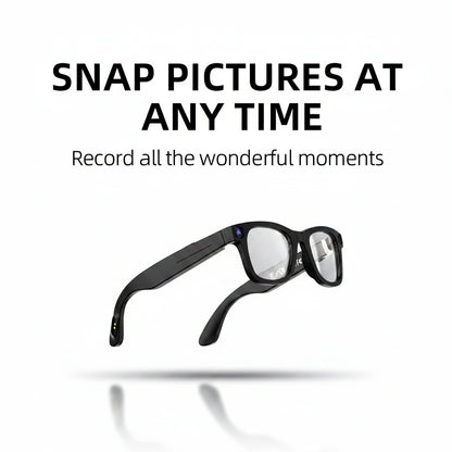 ERVPES G300L — Lunettes Connectées IA | Traduction Simultanée | Bluetooth | Vidéo