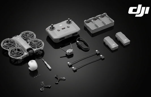 DJI Neo 2 Fly Combo - Drone Caméra 4K Ultra-Compact 151g Certifié C0