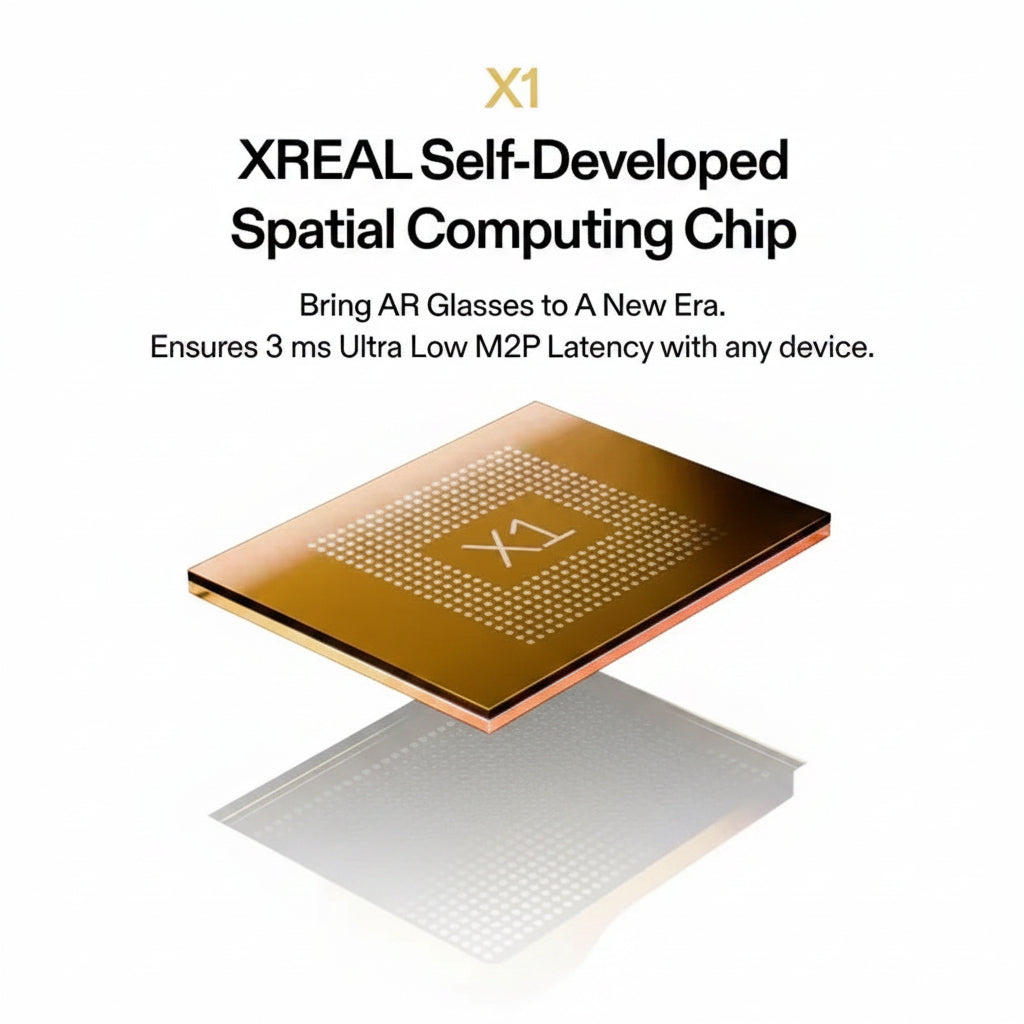 XREAL One — Lunettes AR Smart Glass | FOV 50° | Puce X1 | 3DoF Natif