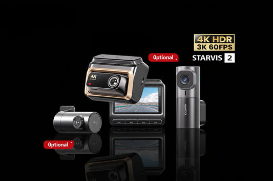 DDPAI Z60 Pro Dashcam Double Caméra 4K – Capteur Sony STARVIS 2 IMX678, WiFi 5GHz & ADAS