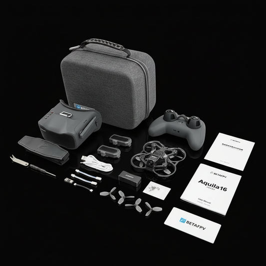 Drone FPV BETAFPV Aquila16 Racing Brushless C0 - Kit Pro 2-3S Caméra HD