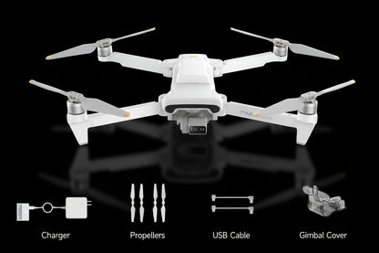 Drone FIMI X8 TELE MAX 4K HDR 48MP - Nacelle 3 Axes Zoom 30x - GPS Professionnel Longue Portée