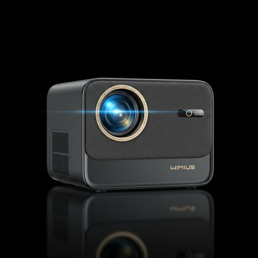 Vidéoprojecteur Wimius 4K Netflix Certifié 30000 Lumens - Full HD 1080P WiFi 6 Auto Focus Dolby Audio - Home Cinéma Daylight Premium