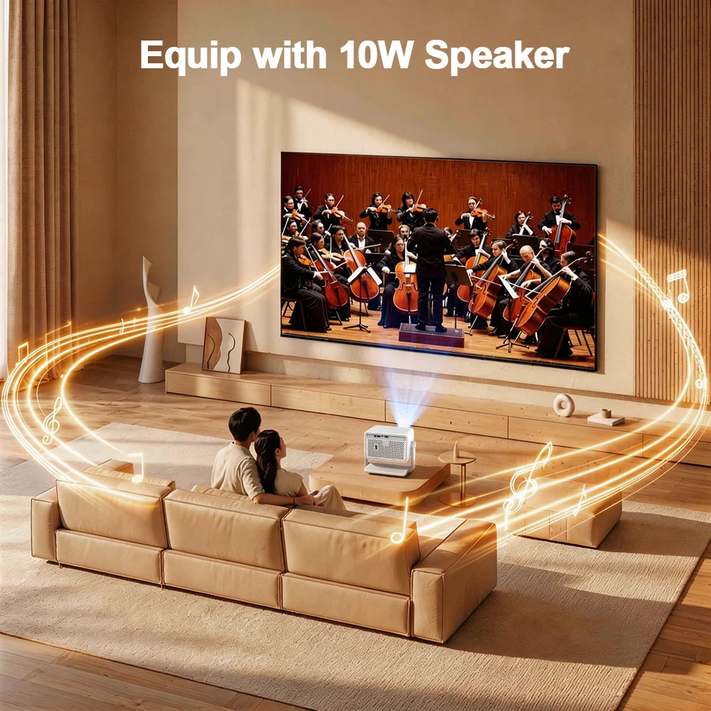 Vidéoprojecteur PROGAGA PG370 MAX Full HD | Android 13 & Wi-Fi 6