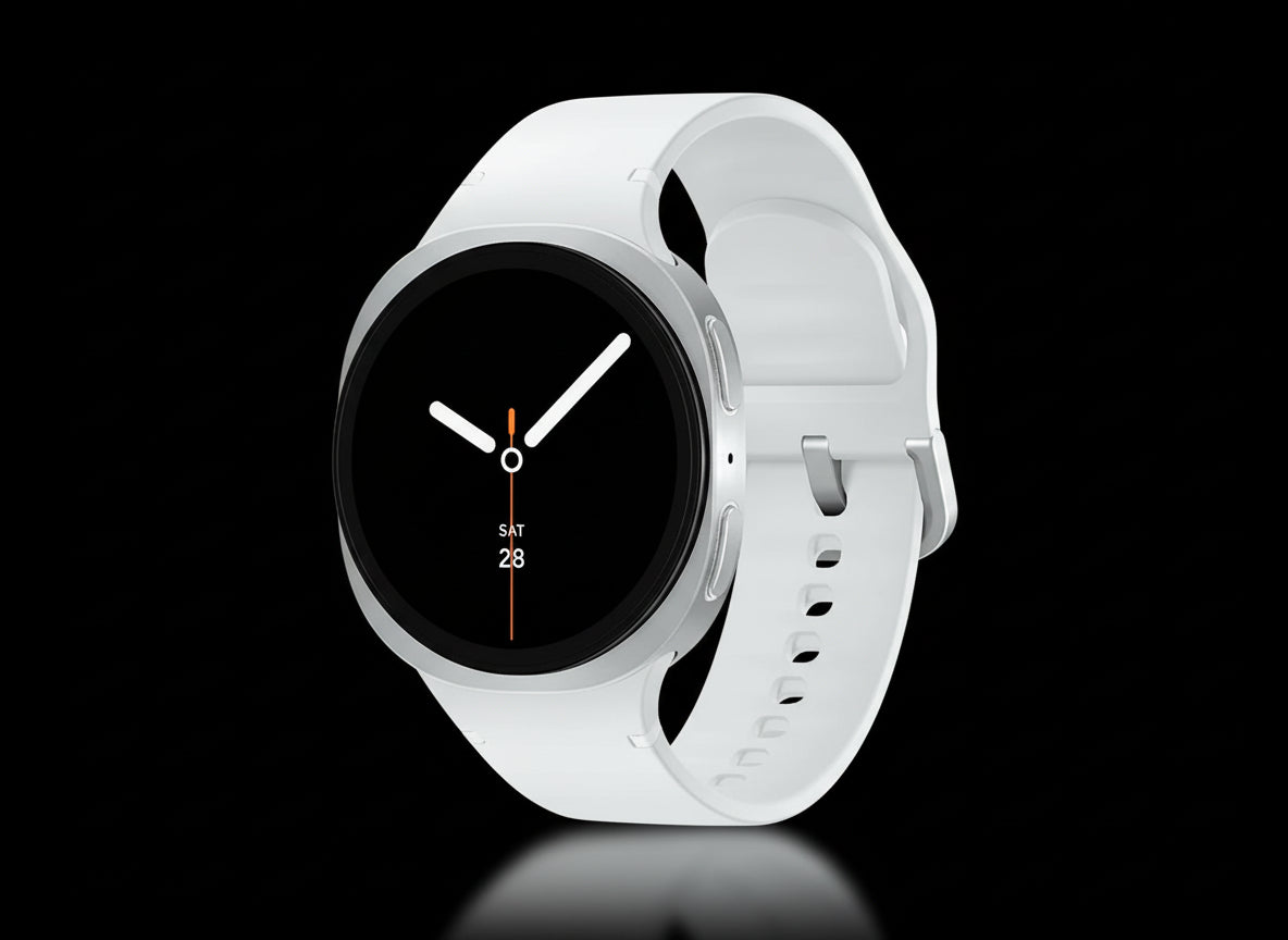 Samsung Galaxy Watch 8 Super AMOLED 1.5" 32Go Bluetooth/LTE - Montre Connectée Santé Fitness - Blanc 44mm Premium