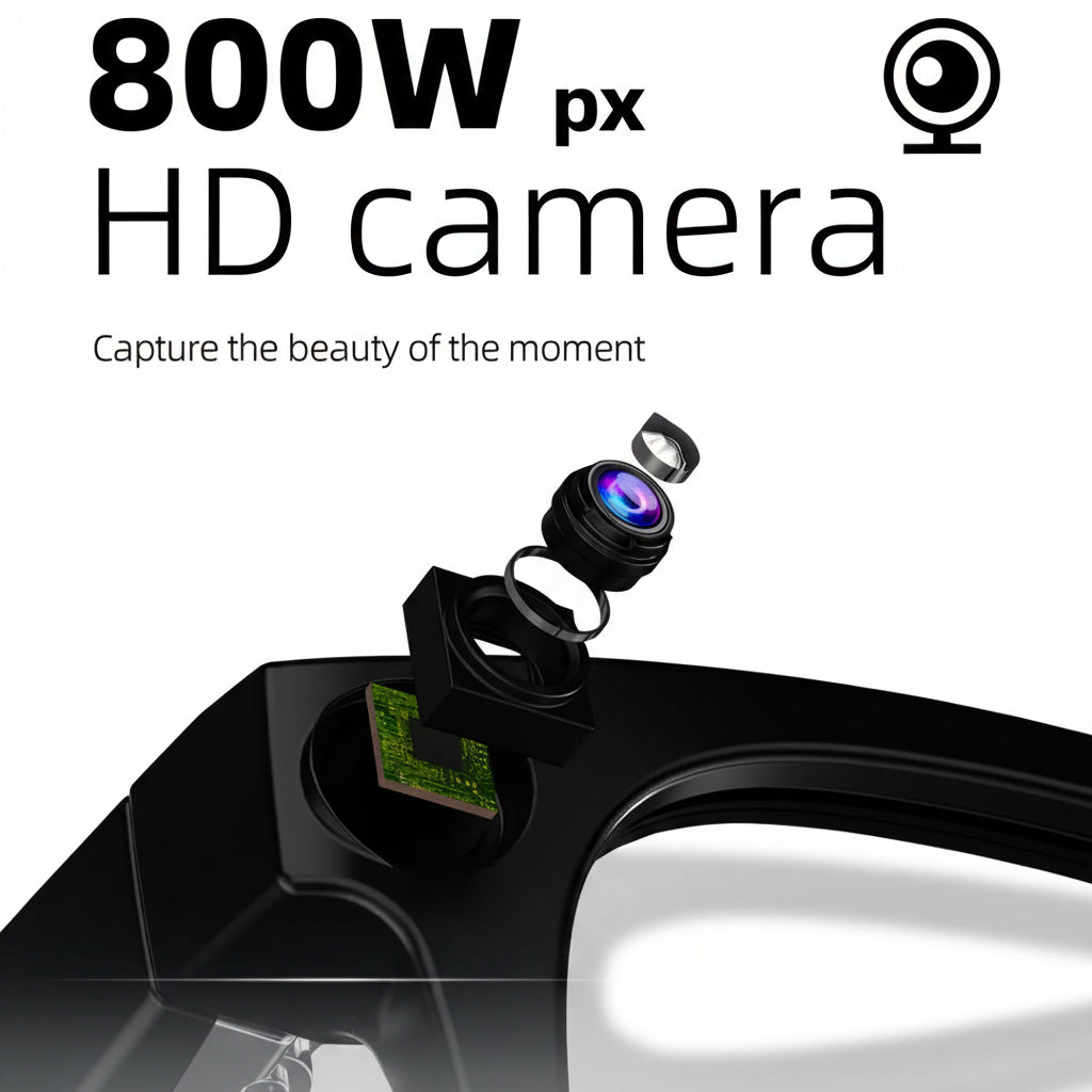 ERVPES G300S — Lunettes Connectées IA | Traduction Simultanée | Bluetooth | Vidéo