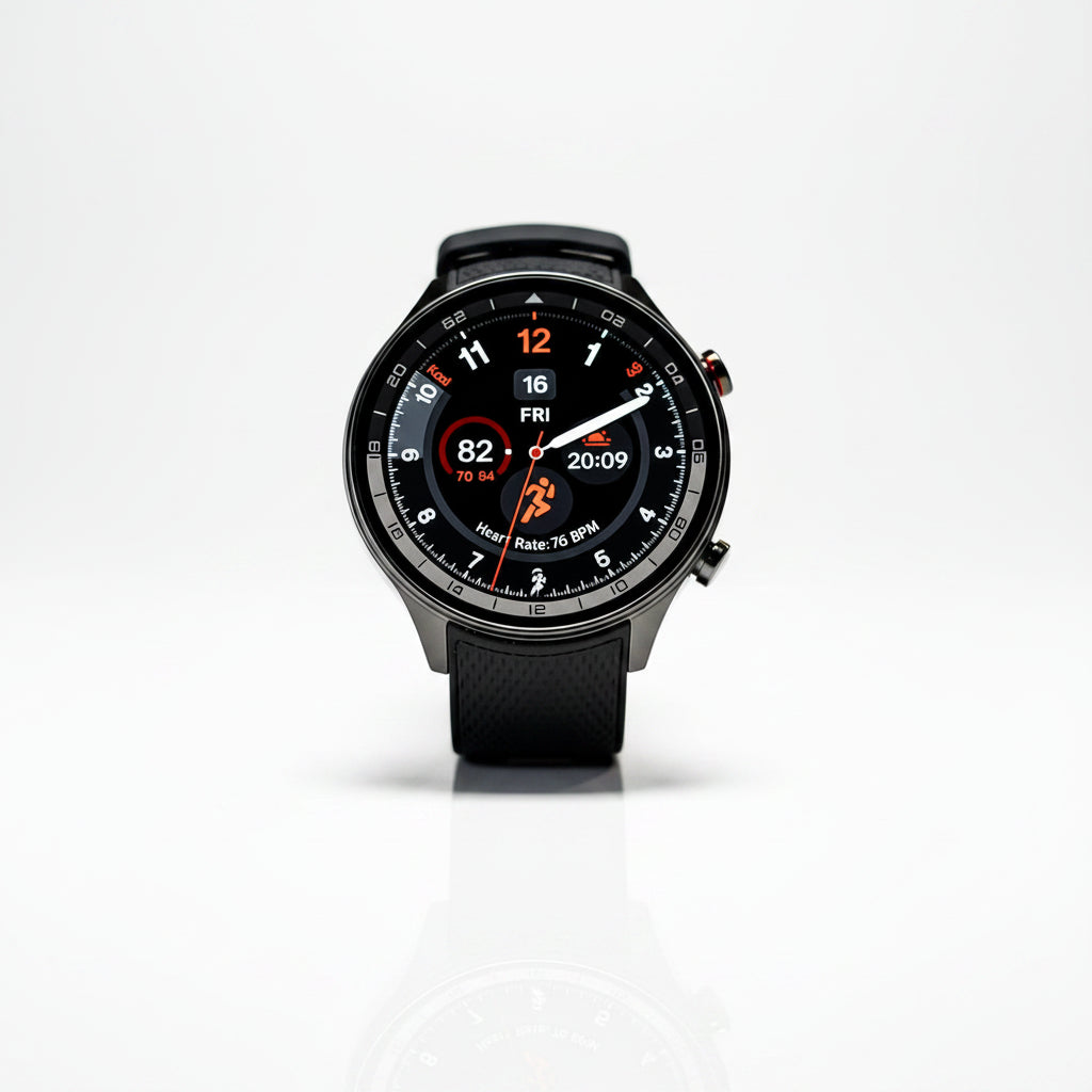 OnePlus Watch 2R – Montre Connectée AMOLED 1,43" | Snapdragon W5 | 100h d'autonomie | Wear OS