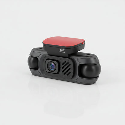 Hikity V630 — Dashcam 4K 360° | 4 Objectifs, Vision Nocturne IR, WiFi, GPS & Surveillance Parking