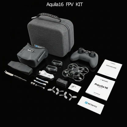 Drone FPV BETAFPV Aquila16 Racing Brushless C0 - Kit Pro 2-3S Caméra HD