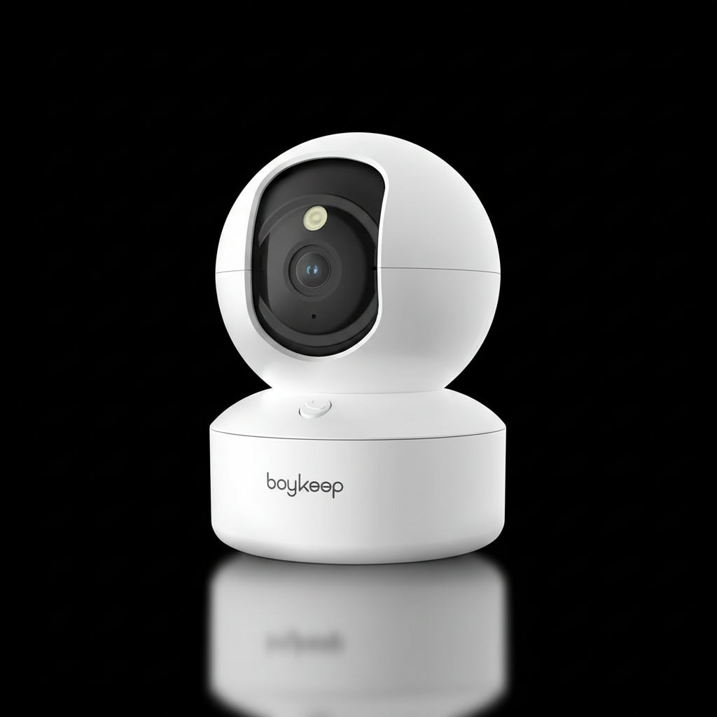 Caméra WiFi Boykeep 3MP Suivi Auto 360° Vision Nocturne 5G/2.4GHz