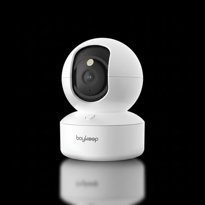 Caméra WiFi Boykeep 3MP Suivi Auto 360° Vision Nocturne 5G/2.4GHz