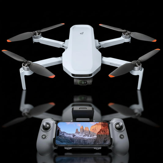 Drone Potensic ATOM 2 4K HDR 8K Photo 249g - Gimbal 3 Axes Portée 10km - AI Track Night Shot Vertical