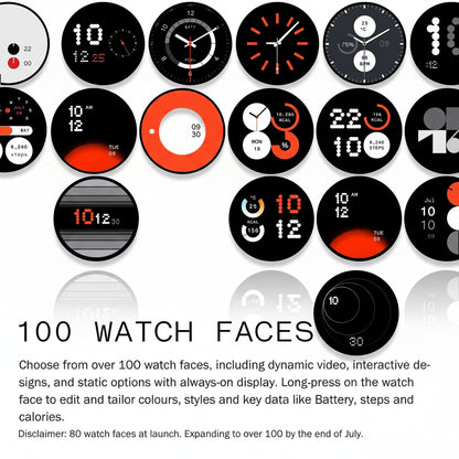 CMF by Nothing Watch Pro 2 – Montre Connectée AMOLED 1,32" | GPS | Appels Bluetooth | 13 jours d'autonomie