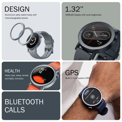 CMF by Nothing Watch Pro 2 – Montre Connectée AMOLED 1,32" | GPS | Appels Bluetooth | 13 jours d'autonomie