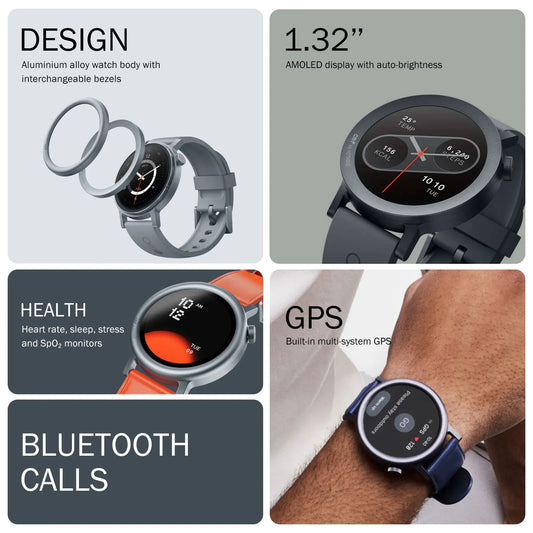 CMF by Nothing Watch Pro 2 – Montre Connectée AMOLED 1,32" | GPS | Appels Bluetooth | 13 jours d'autonomie