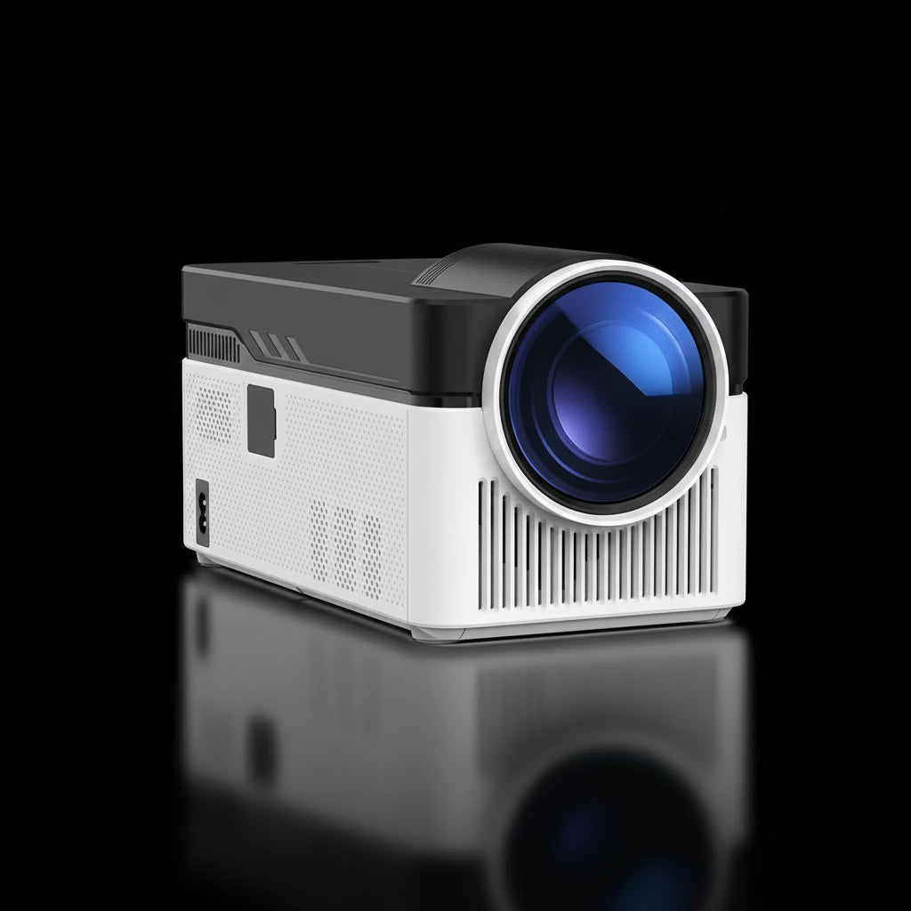 Vidéoprojecteur Ultra Courte Focale Magcubic HY450 1080P 8K 900 ANSI - WiFi6 Bluetooth 5.4 Décalage Auto - Projection 150" à 20cm