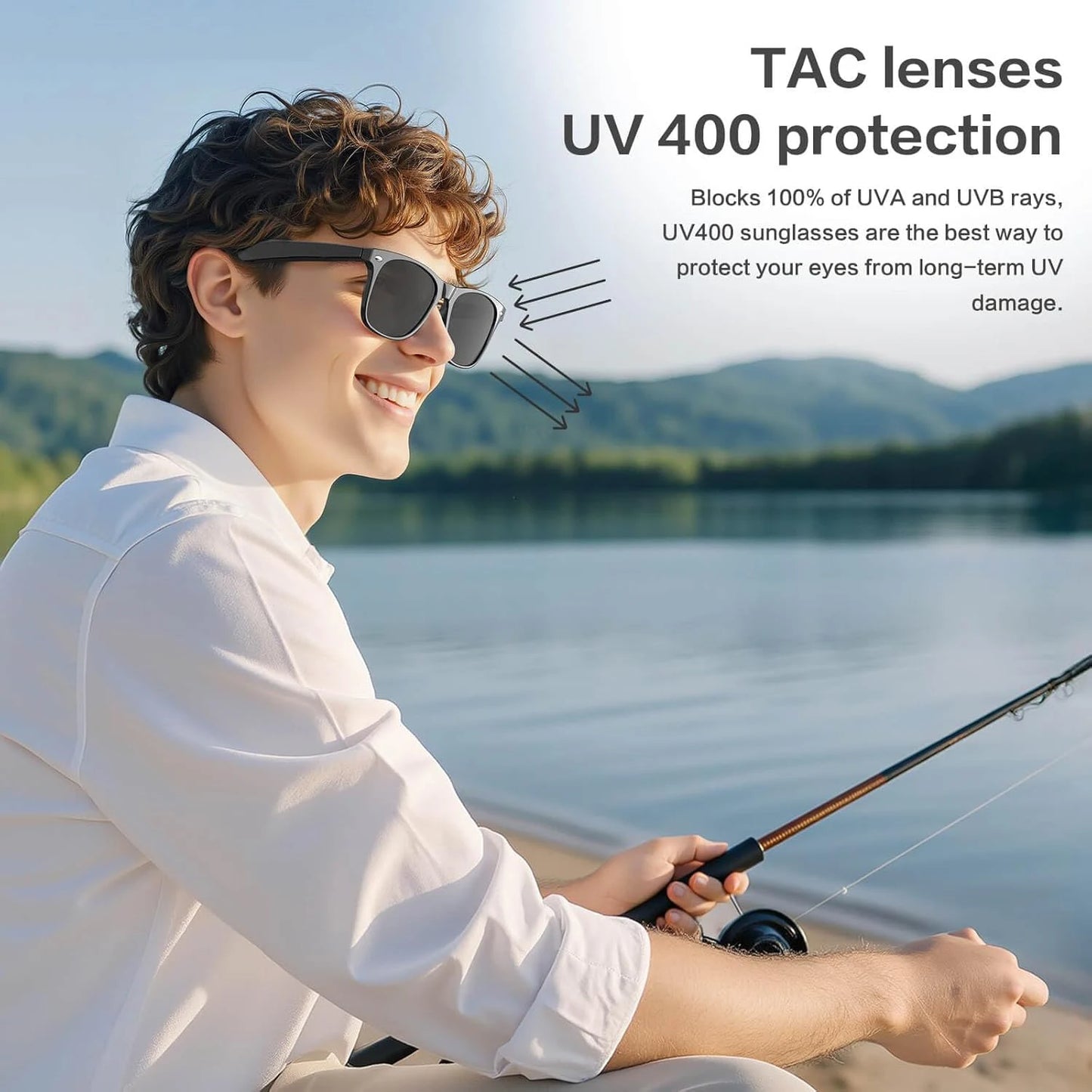 GUHUAVMI W610 — Lunettes Connectées IA | ChatGPT 4.0, Traducteur IA, Caméra 800W, Verres Photochromiques & Étanche — Rouge Miroir
