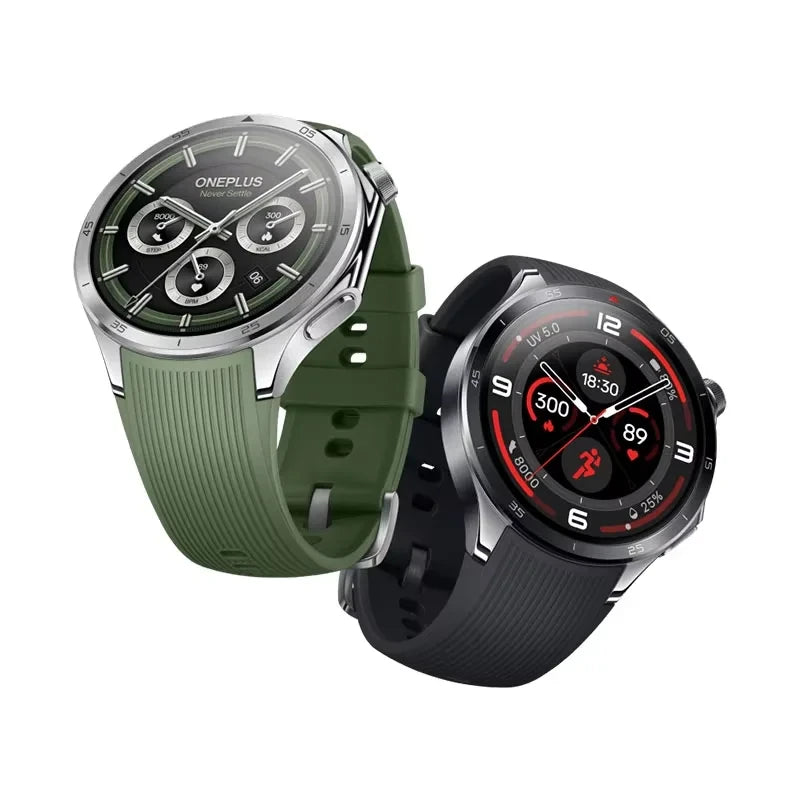 OnePlus Watch 3 – Montre Connectée Wear OS | LTPO AMOLED 2200 nits | Snapdragon W5 | GPS Dual-Band | ECG