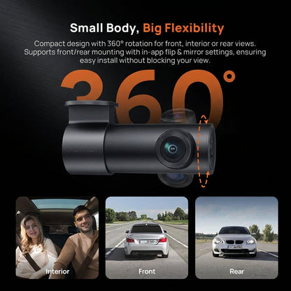 70mai M310 Plus – Dashcam 2K 1440p, Wi-Fi et grand-angle 143°