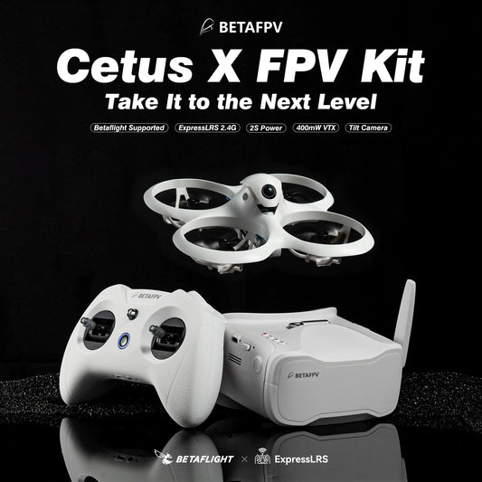 BETAFPV Cetus X FPV Kit – Drone Racing avec Radiocommande et Lunettes VR03