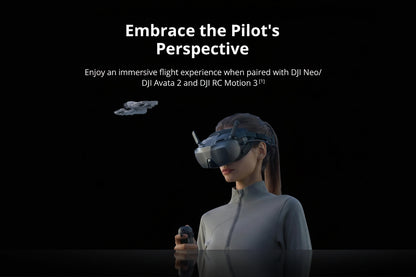 DJI Goggles N3 – Lunettes FPV 1080p Ultra-Large | Streaming Sans Fil Immersif