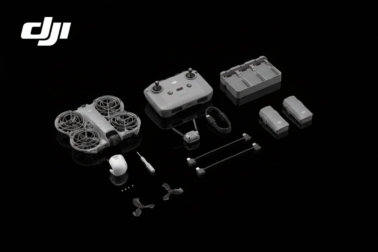 DJI Neo2 Fly Combo -YKTZ– Drone Caméra 4K, 151g, Protection Hélices, ActiveTrack