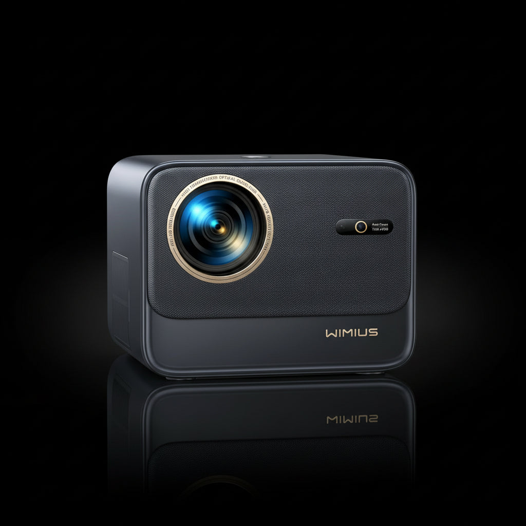 Vidéoprojecteur Wimius 4K Netflix Certifié 30000 Lumens - Full HD 1080P WiFi 6 Auto Focus Dolby Audio - Home Cinéma Daylight Premium