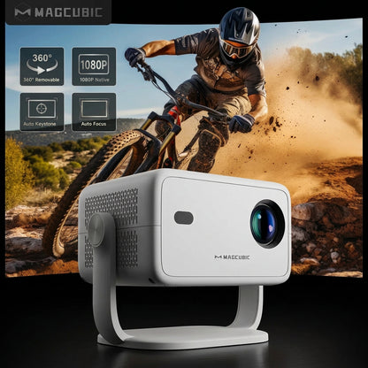 Vidéoprojecteur Magcubic L018 Full HD – 650 ANSI, Wi-Fi 6 et support 360°