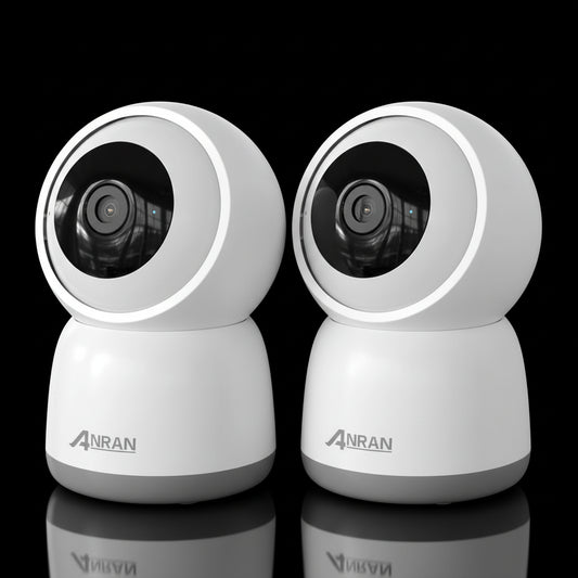 Pack 2 Babyphones ANRAN 5MP WiFi Dual Band Détection Suivi Auto