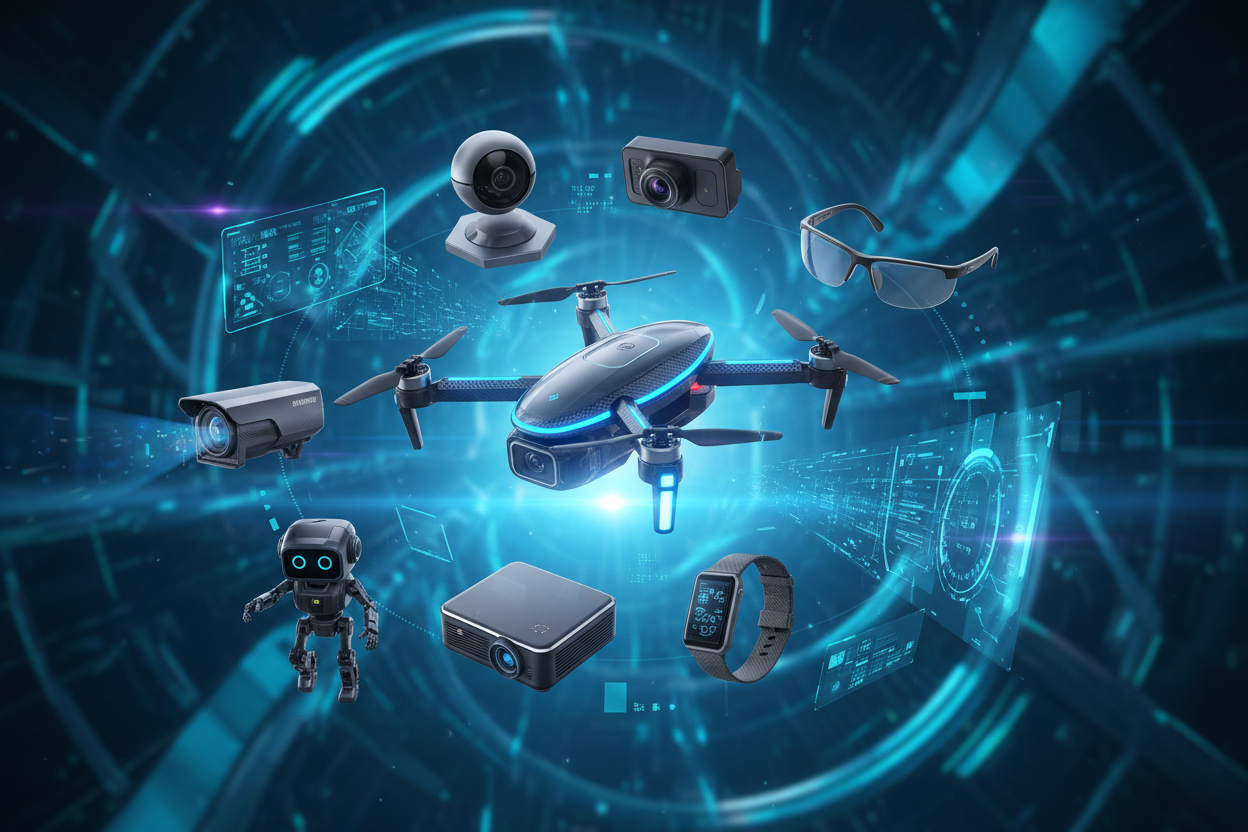 Arrangement orbital futuriste