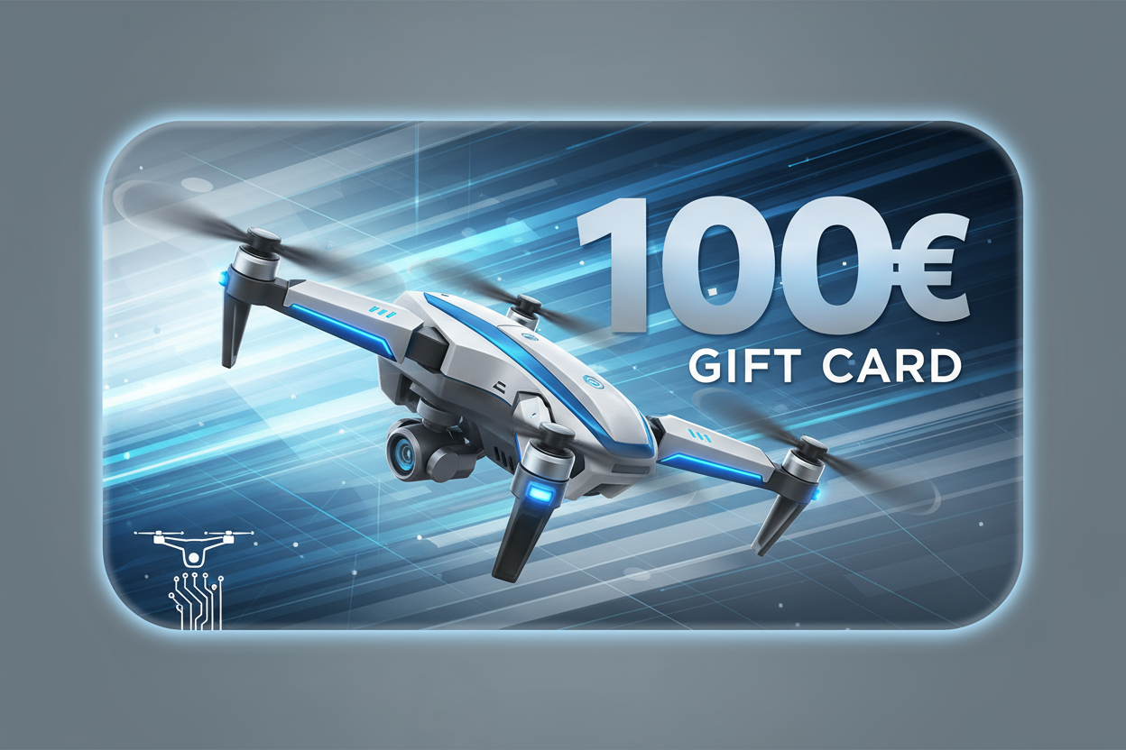 Carte cadeau 100 euros drone