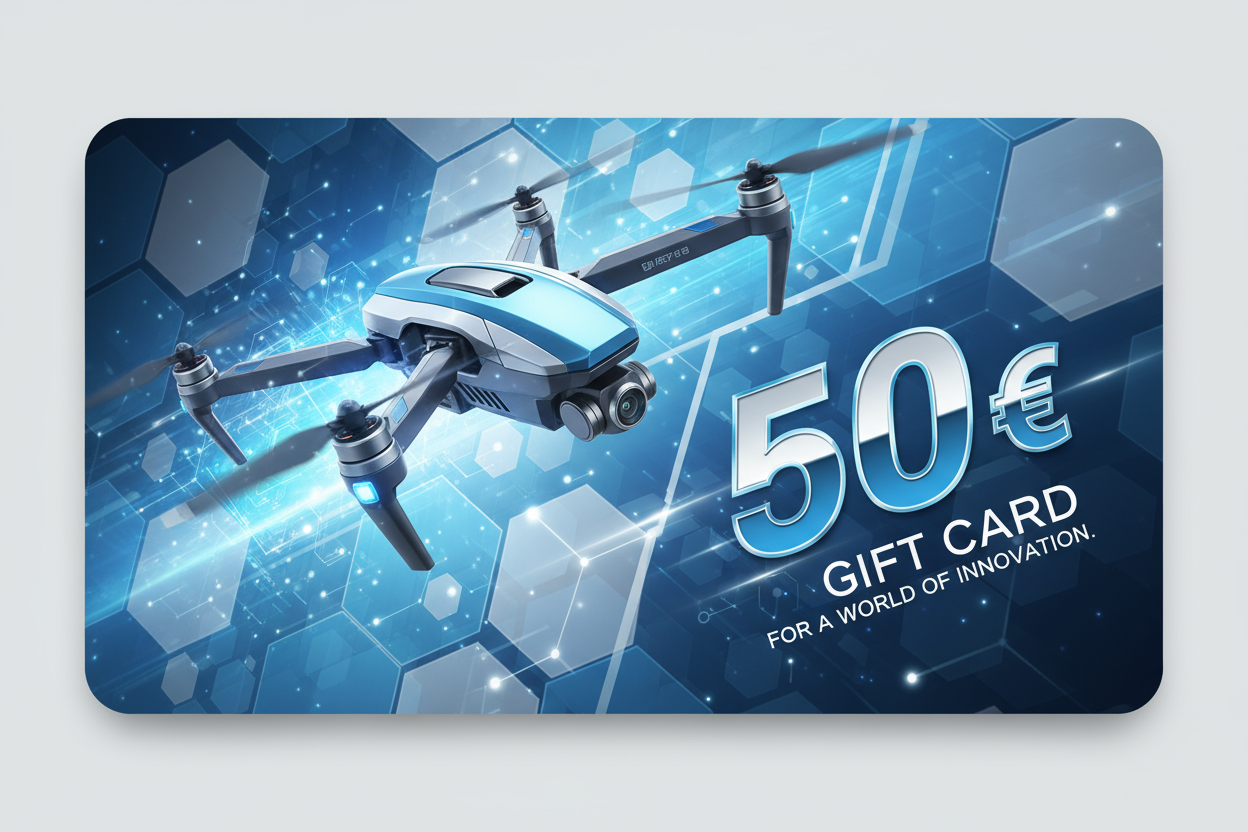Carte cadeau 50 euros drone