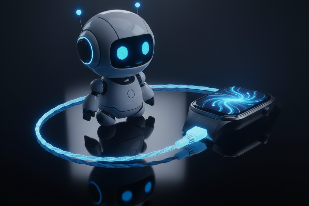 Petit robot mignon et montre connectée 5