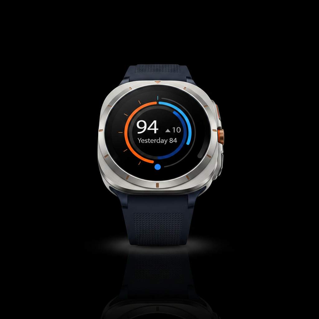 Samsung Galaxy Watch Ultra Silver - Vue 3
