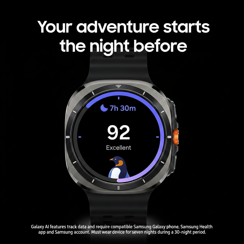 Samsung Galaxy Watch Ultra - Vue 3